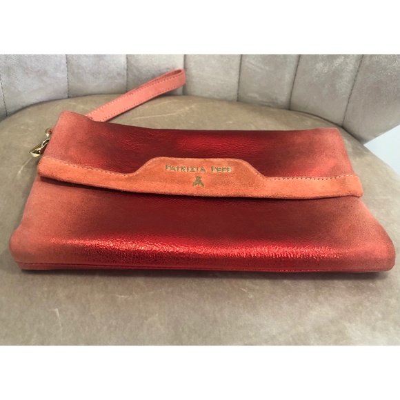 Patrizia Pepe Leather Clutch Bag - Picture 6 of 12